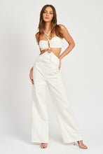 Load image into Gallery viewer, Emory Park Double O Ring Cutout Jumpsuit
