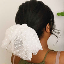 Load image into Gallery viewer, Ellison and Young Romantic Tule Hair Scrunchie
