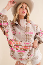 Load image into Gallery viewer, Blue B Exclusive Aztec Western Pullover
