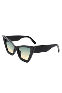 Cramilo Eyewear Square Retro Fashion Cat Eye Sunglasses