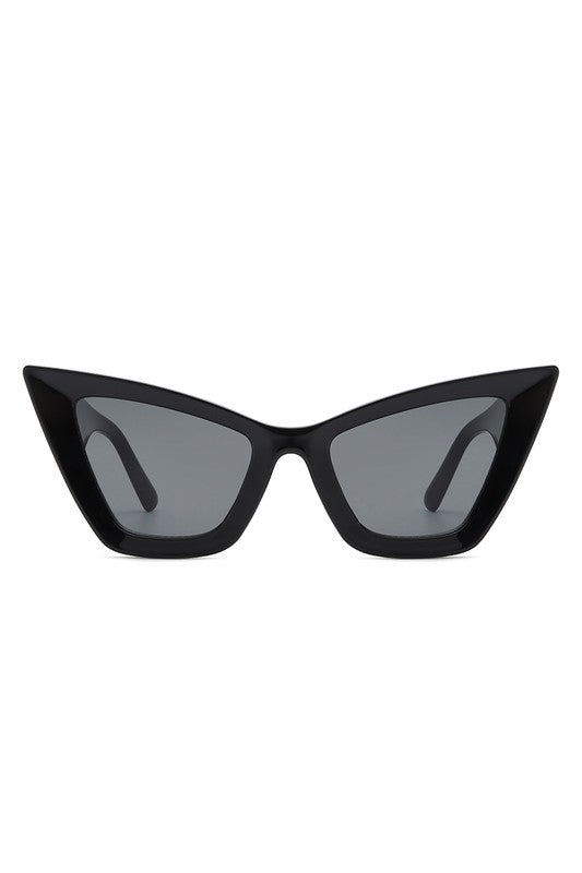 Cramilo Eyewear Square Retro Fashion Cat Eye Sunglasses