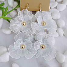 Загрузить изображение в средство просмотра галереи, Royal Garden Double Bloom Earrings
