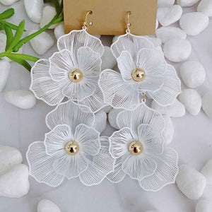 Royal Garden Double Bloom Earrings