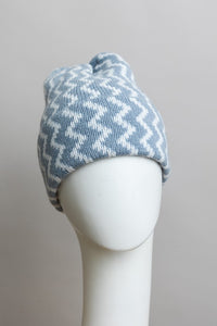 Leto Perfect Fit Zigzag Soft Knit Beanies