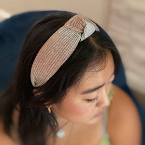 Ellison & Young Shimmer Pleats Headband