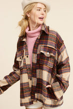 Ladda upp bild till gallerivisning, La Meil Plaid Hailee Shacket
