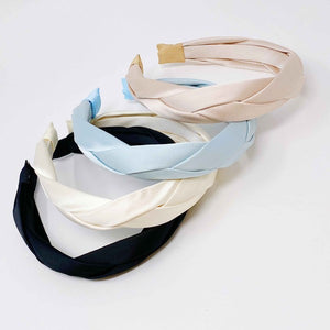 Ellison and Young Satin Silk Braid Headband