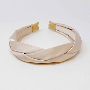 Ellison and Young Satin Silk Braid Headband