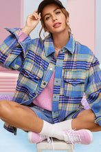 Ladda upp bild till gallerivisning, La Meil Plaid Hailee Shacket
