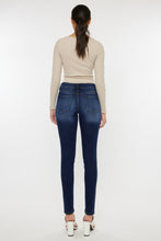 Carregar imagem no visualizador da galeria, Kancan Mid Rise Gradient Washed Blue Denim Skinny Jeans
