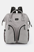 Carregar imagem no visualizador da galeria, Himawari Waterproof Backpack Bag with Multilayer Pockets
