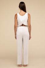 Load image into Gallery viewer, HYFVE Cotton Linen Top and Pants Set
