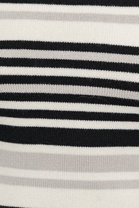 Le Lis Striped Knit Mini Sweater Dress