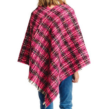 Carregar imagem no visualizador da galeria, Tweed Please Luxe Poncho
