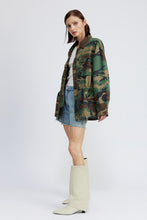 Load image into Gallery viewer, Emory Park Camo Botton Down Jacket

