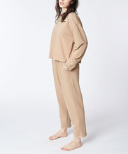 Cargar imagen en el visor de la galería, Fabina Solid Color Recycled Cotton French Terry Loungewear Set
