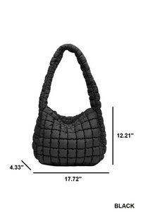 Zenana Quilted Crossbody Shoulder Bag