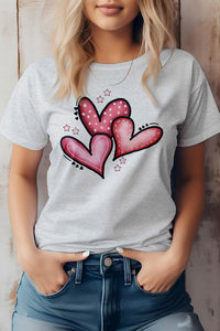 Rebel Stitch Valentine Heart Graphic Tee