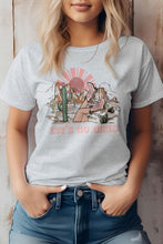 Load image into Gallery viewer, Rebel Stitch Let&#39;s Go Girls, Western Graphic Tee
