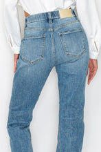 Cargar imagen en el visor de la galería, Artemis Vintage Tummy Control Blue Denim Straight Leg Jeans
