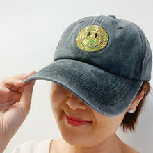 Cargar imagen en el visor de la galería, Sequin Patch Happy Ball Cap
