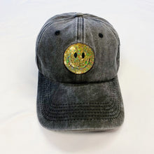 Cargar imagen en el visor de la galería, Sequin Patch Happy Ball Cap
