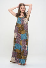 Load image into Gallery viewer, Jade by Jane Multicolor Patchwork Design Jumpsuit
