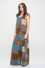 Load image into Gallery viewer, Jade by Jane Multicolor Patchwork Design Jumpsuit
