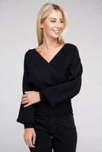 Carica l&#39;immagine nel visualizzatore di Gallery, Zenana Criss Cross Wrap Soft Knit Top
