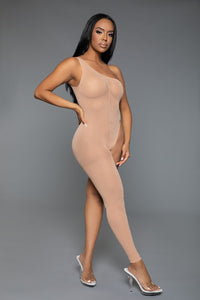 Be Wicked Asymmetrical One Shoulder & Leg Bodystocking