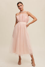 Carregar imagem no visualizador da galeria, Paper Bag Frill Tulle Maxi Dress
