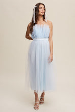 Carregar imagem no visualizador da galeria, Paper Bag Frill Tulle Maxi Dress
