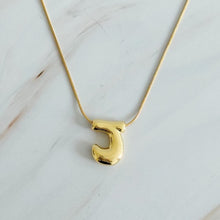 Load image into Gallery viewer, Balloon Letter Initial Necklace
