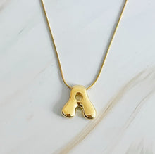 Load image into Gallery viewer, Balloon Letter Initial Necklace
