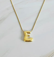 Load image into Gallery viewer, Balloon Letter Initial Necklace
