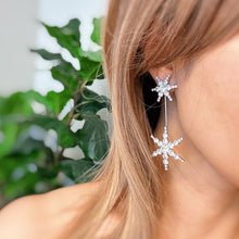 Ladda upp bild till gallerivisning, Double Starburst Statement Earrings
