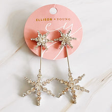 Ladda upp bild till gallerivisning, Double Starburst Statement Earrings
