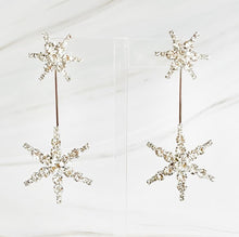 Ladda upp bild till gallerivisning, Double Starburst Statement Earrings
