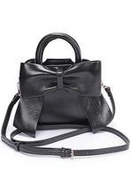 Carregar imagem no visualizador da galeria, LYB Exclusive Holiday Metallic Bow Tie Top Handle Crossbody Bag
