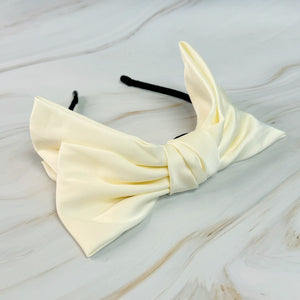 Ellison and Young Satin Bow Headband