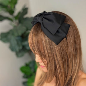 Ellison and Young Satin Bow Headband