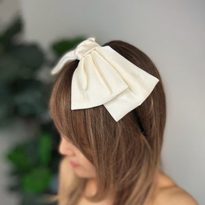 Ellison and Young Satin Bow Headband