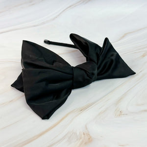 Ellison and Young Satin Bow Headband