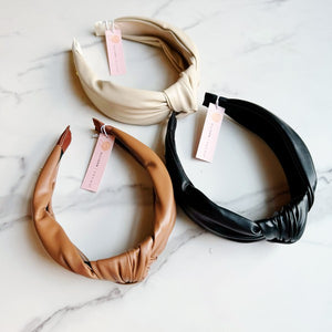 Ellison and Young Leather Better Knotted Headband