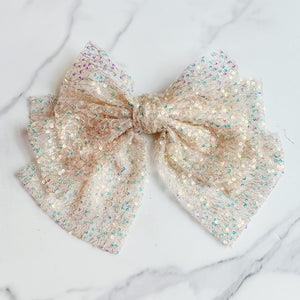 Ellison and Young Shimmer Glam Bow Hair Clip