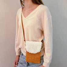 Cargar imagen en el visor de la galería, Ellison and Young Luxe Plush Phone Crossbody Bag
