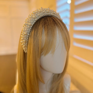 Ellison and Young Princess Pearls Statement Headband