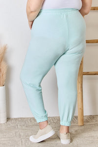 RISEN Mint Green Ultra Soft Knit Jogger Pants