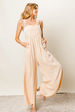Load image into Gallery viewer, BiBi Textured Wide Leg Jumpsuit
