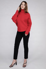 Ladda upp bild till gallerivisning, Zenana Dolman Sleeve Turtleneck Sweater
